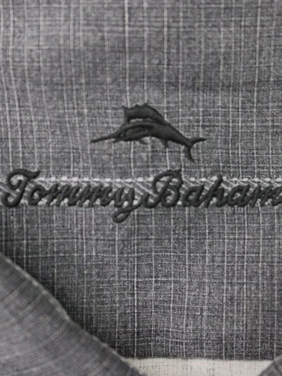 Tommy Bahama Shirt Mens 3XL XXXL Black Floral 100% Silk Short Sleeve Button Up - Picture 6 of 12